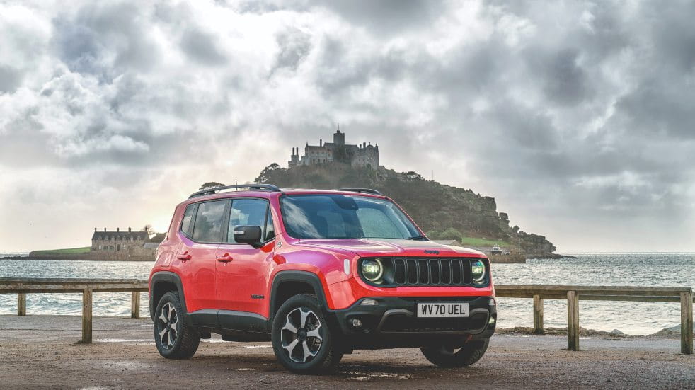 Jeep at st michaels mount